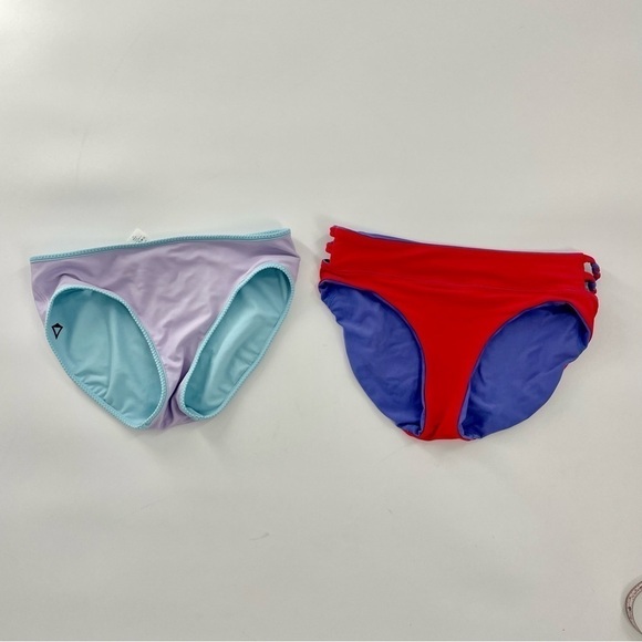 Reversible Ivivva by Lululemon Bikini Bottom Bundle Swimsuit for Girls - Size 12 - Picture 7 of 7